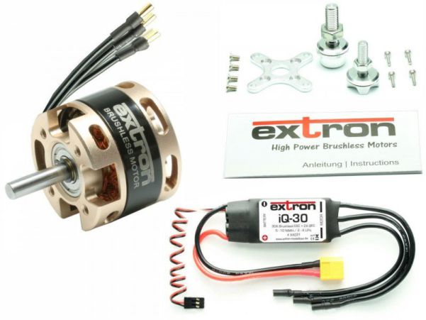 Extron Brushless Motor EXTRON 2808/24 (1150KV) Combo